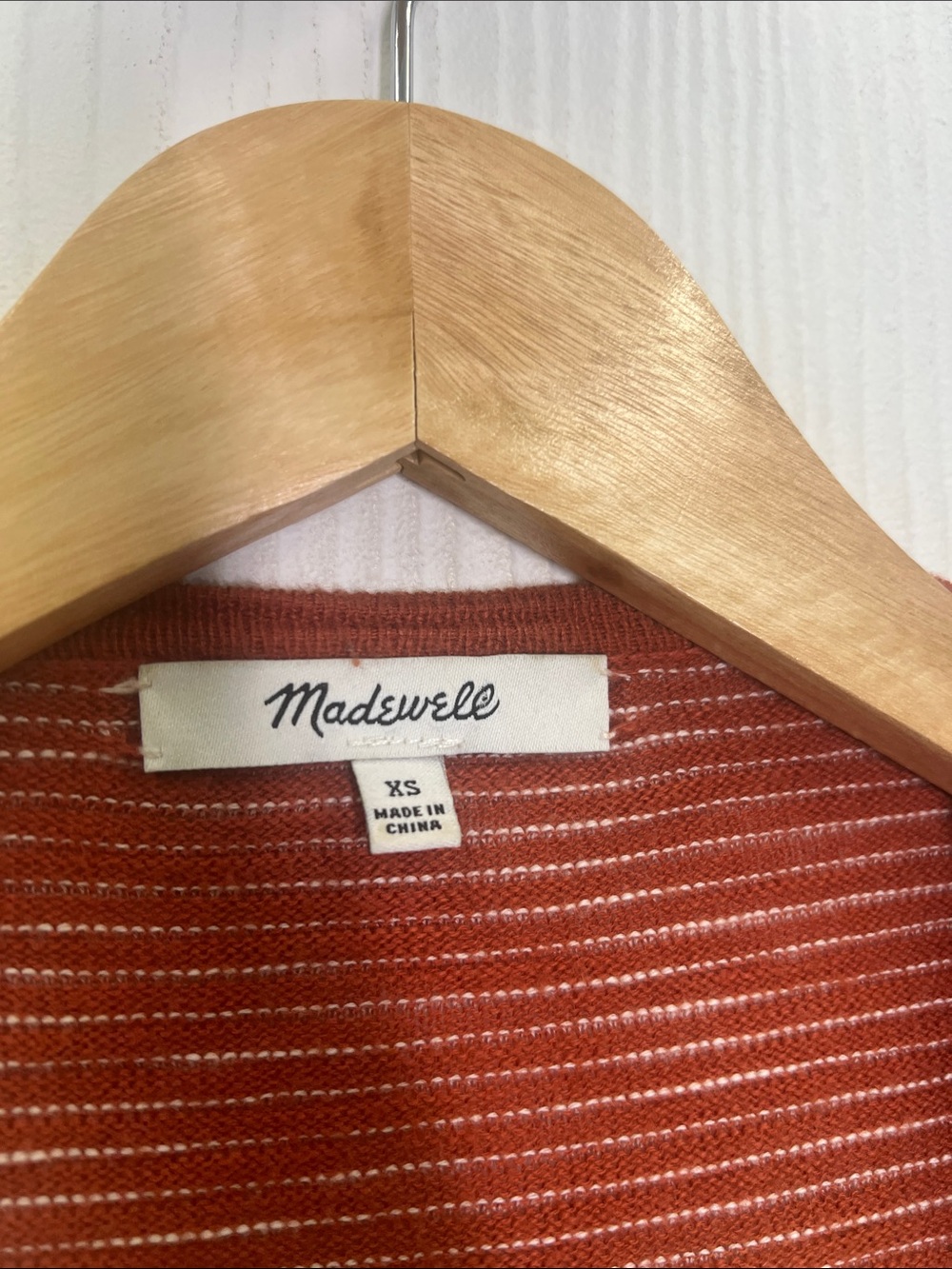 Madewell - Summer Ryder Colorful Striped Long Sleeve Open Cardigan Size XS - Picture 9 of 11